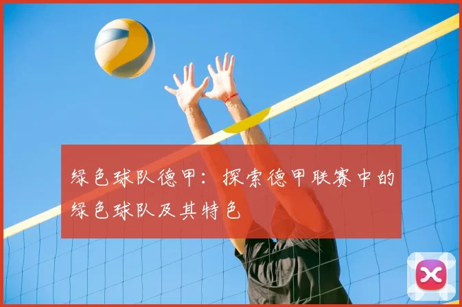 绿色球队德甲：探索德甲联赛中的绿色球队及其特色