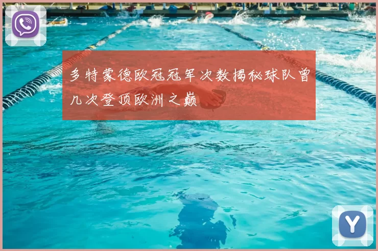 多特蒙德欧冠冠军次数揭秘球队曾几次登顶欧洲之巅