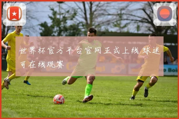 世界杯官方平台官网正式上线 球迷可在线观赛